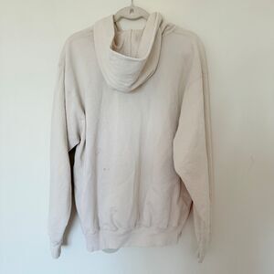 VTG Champion Hoodie Trashed Distressed Pullover Sweatshirt USA 80s 90s Sz XL